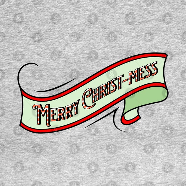 Merry Christmess (Black design) by Mey Designs